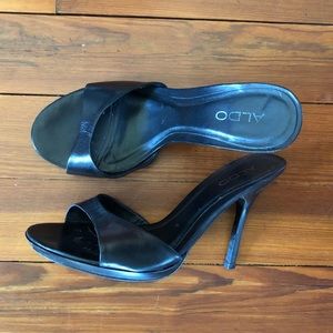 ALDO leather heels